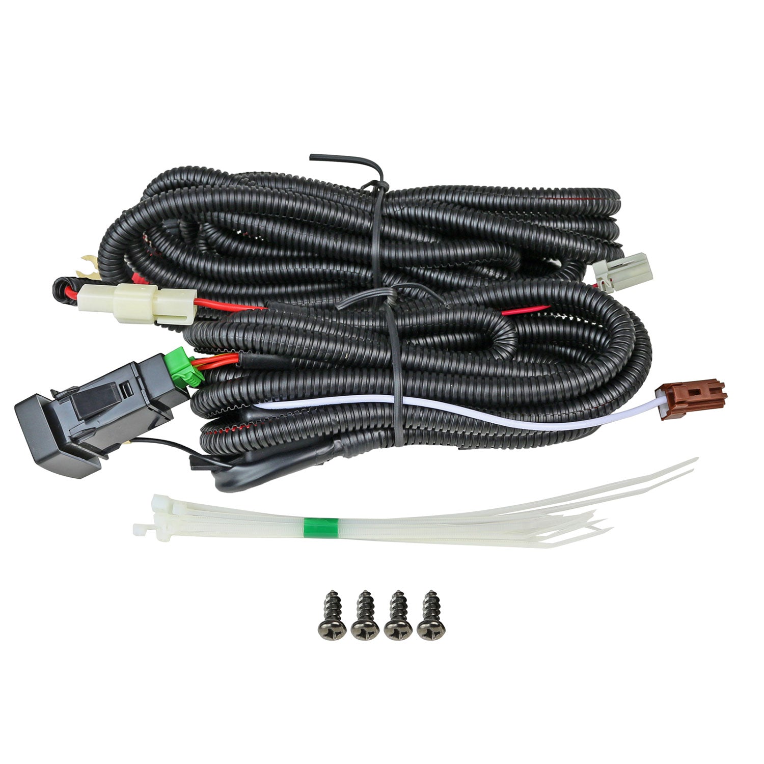 2015-2016 Honda CR-V 12V/35W H8 Fog Lights Kit Chrome Housing/Clear Lens