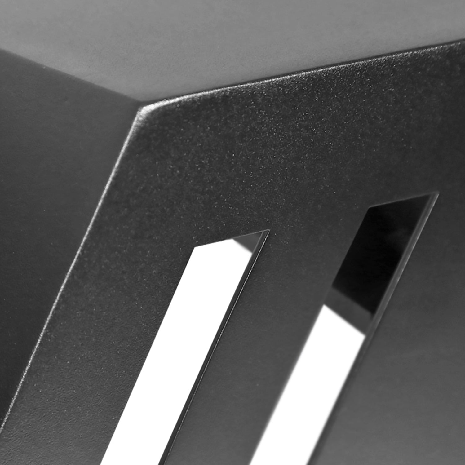 1999-2016 Ford F-250/F-350 Black Heavy Duty Steel Rear Step Bumper