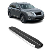 Side Step Running Board for Nissan Pathfinder 2013-2020 Aluminium Black Gray 2x