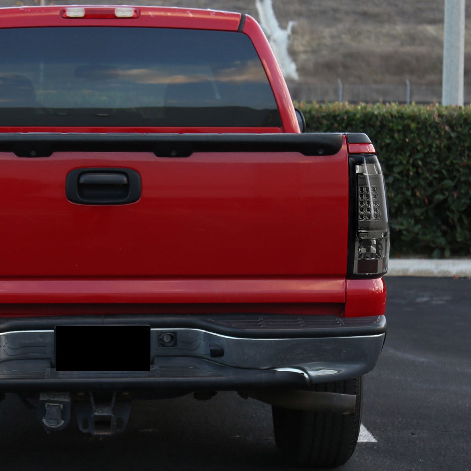 2003-2006 Chevy Silverado LED Tail Lights - G2 Chrome Housing/Smoke Lens