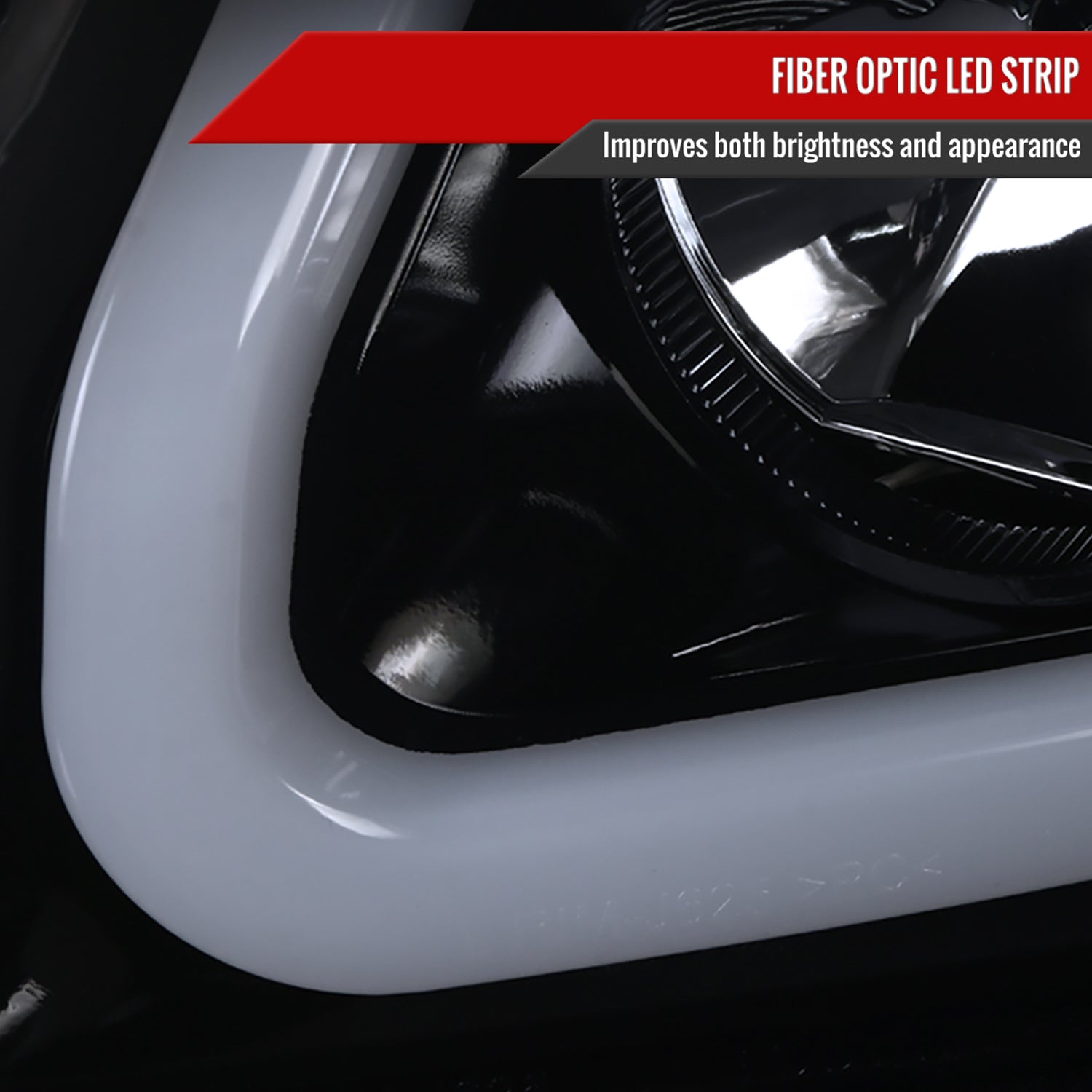 2015-2020 GMC Yukon/Yukon XL LED U-Bar Headlights LED Signal Lights Smoke