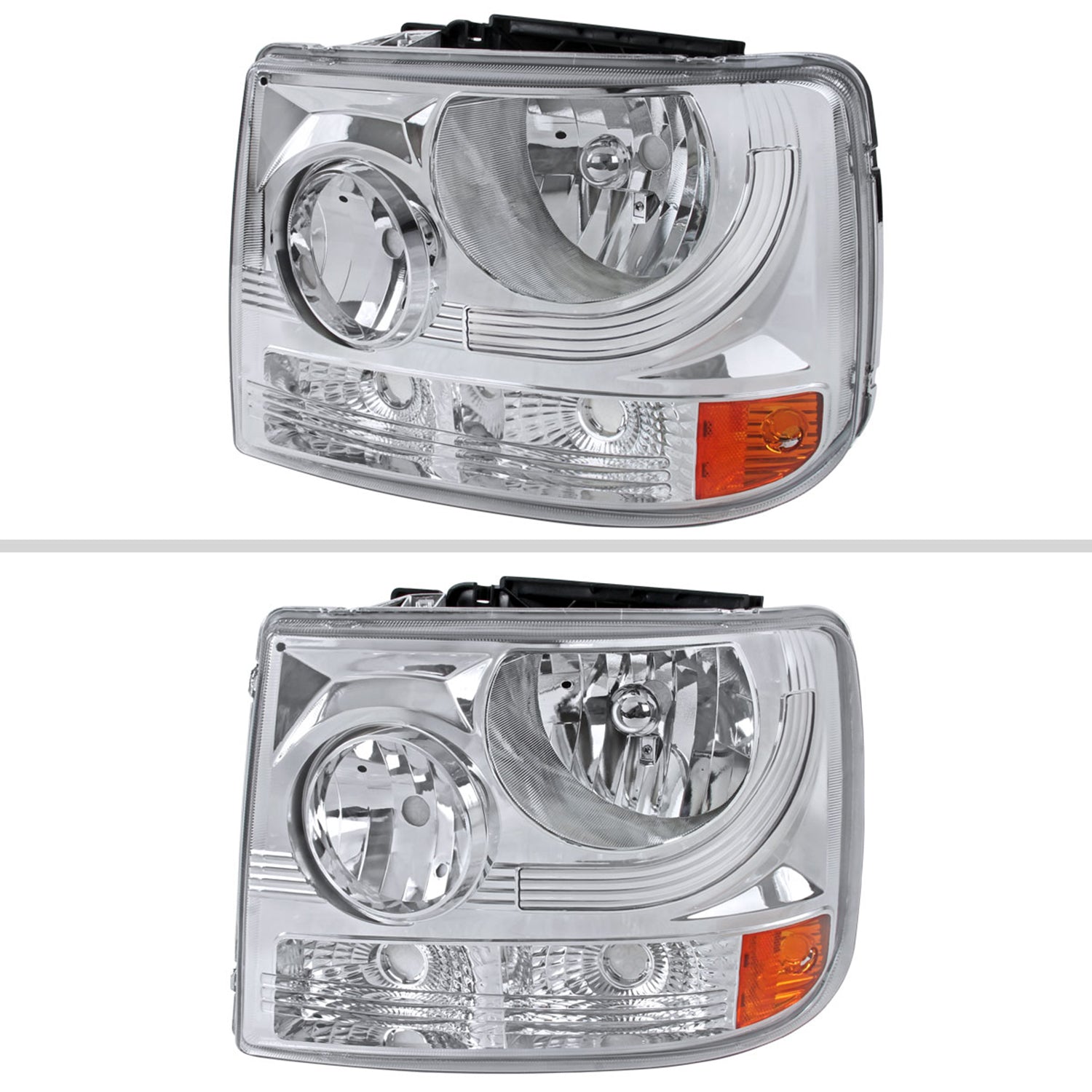 1999-2002 Chevy Silverado 1500 2500/Tahoe Suburban & Headlights Bumper Lights