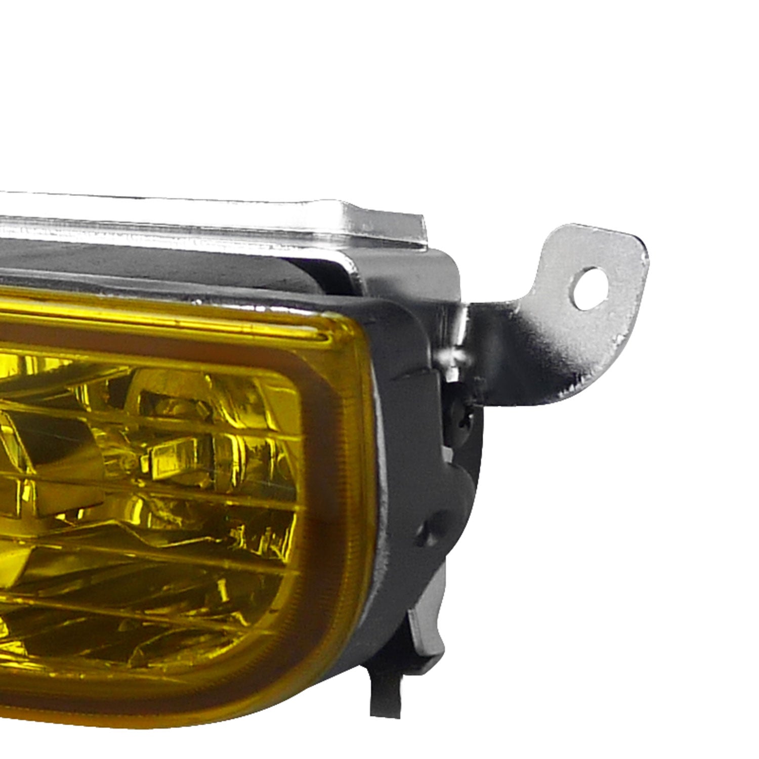 1997-2001 Honda Prelude H3C Fog Lights Kit Chrome Housing/Yellow Lens
