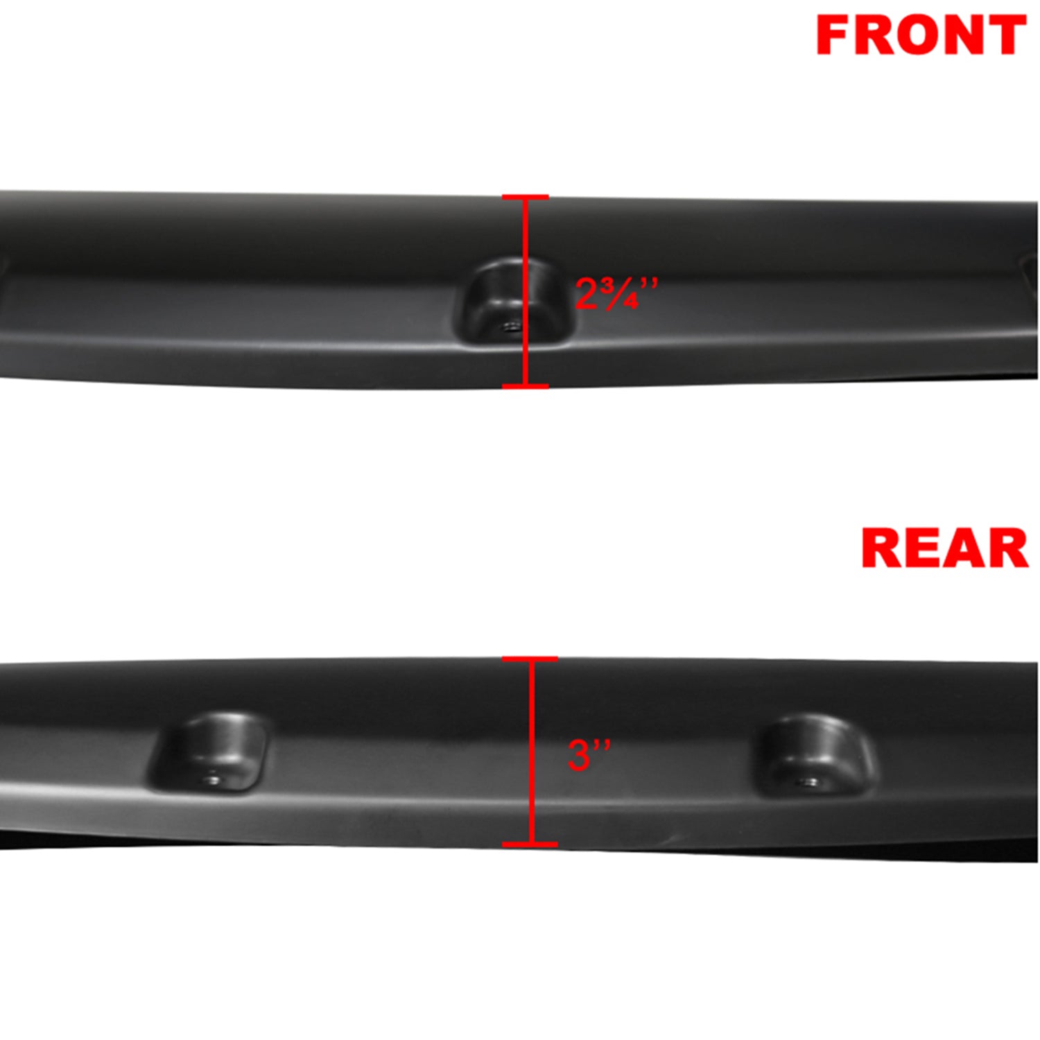 1999-2007 Ford F-250/F350 SuperDuty Smooth Rivet Style Fender Flares