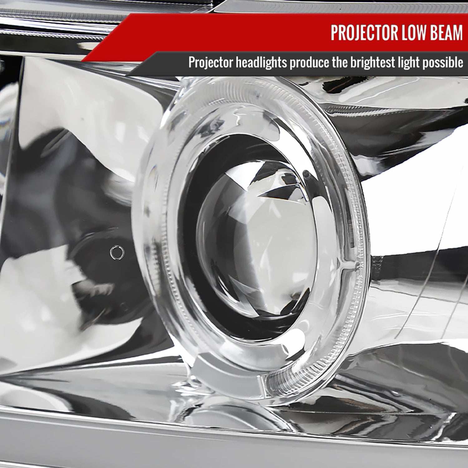 2007-2013 Chevy Silverado 1500 2500HD 3500HD Headlights LED Light Bar Chrome