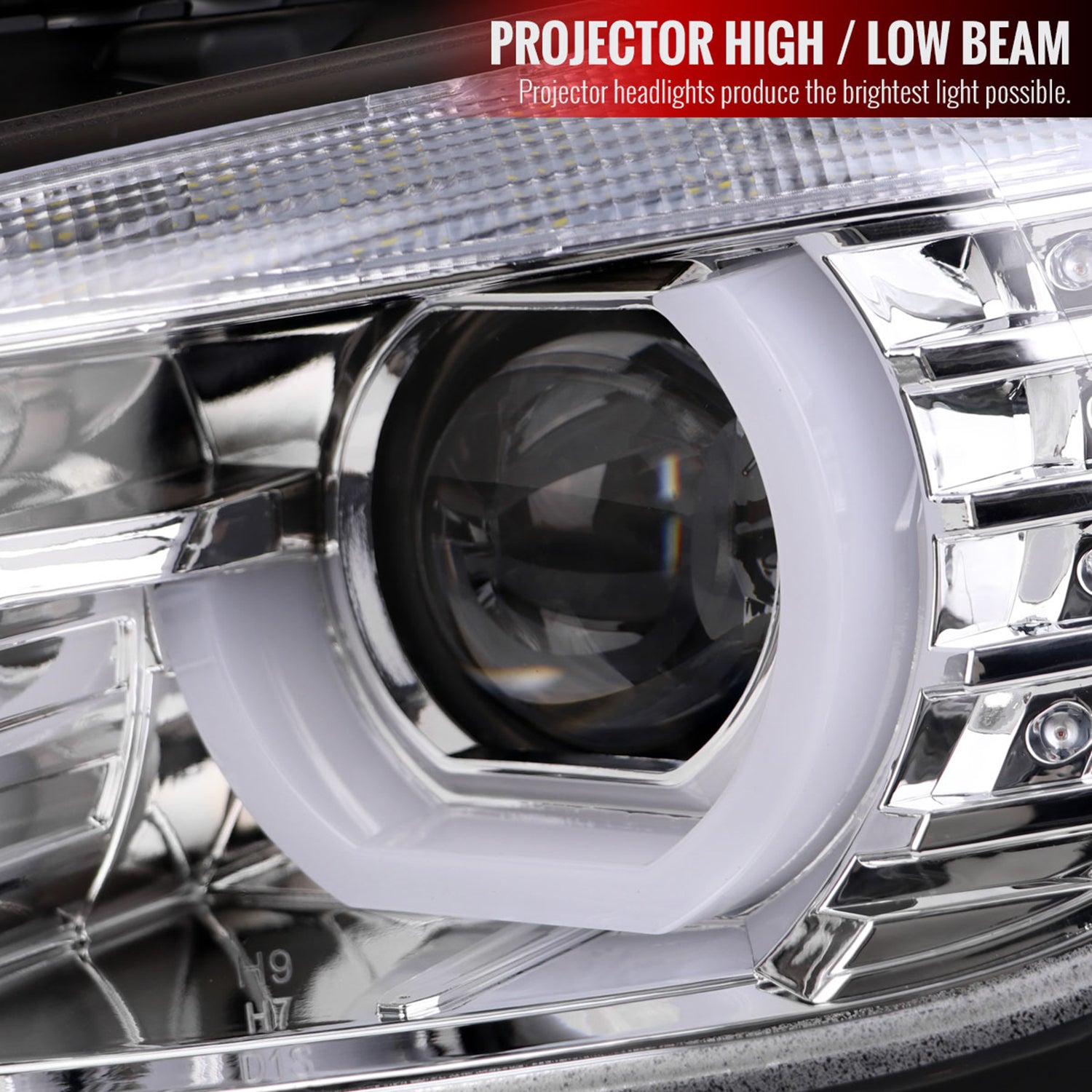 2012-2015 BMW F30 3 Series Sedan Dual LED Headlights LED Signal Chrome