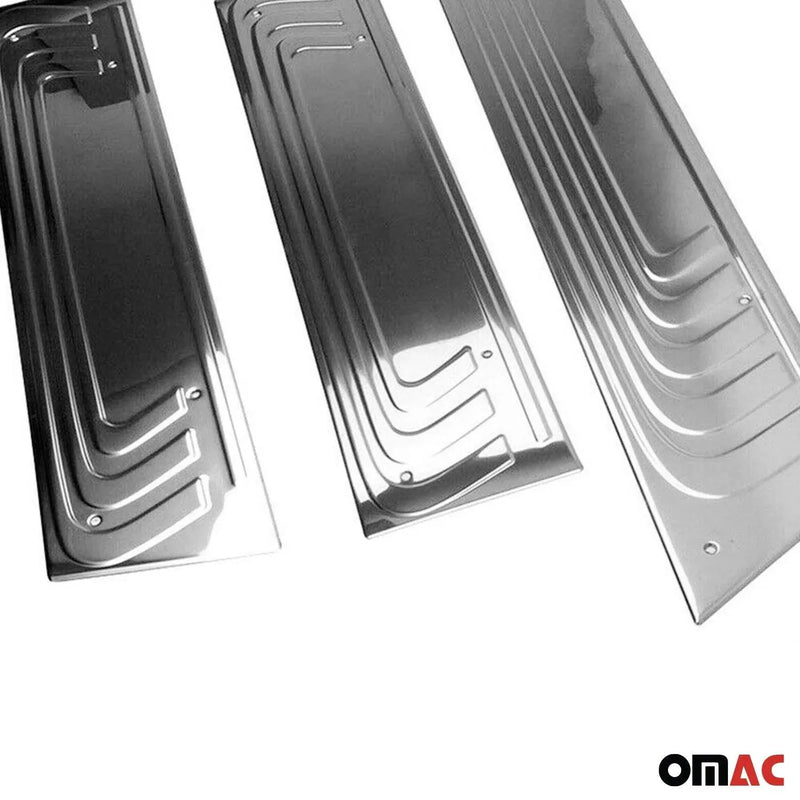 Door Sill Scuff Plate Scratch Protector for Mercedes Metris 2016-2024 Steel 3x - OMAC USA