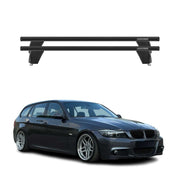 2005-2013 BMW 3 Series E90 E91 E92 Roof Rack Cross Bars Black
