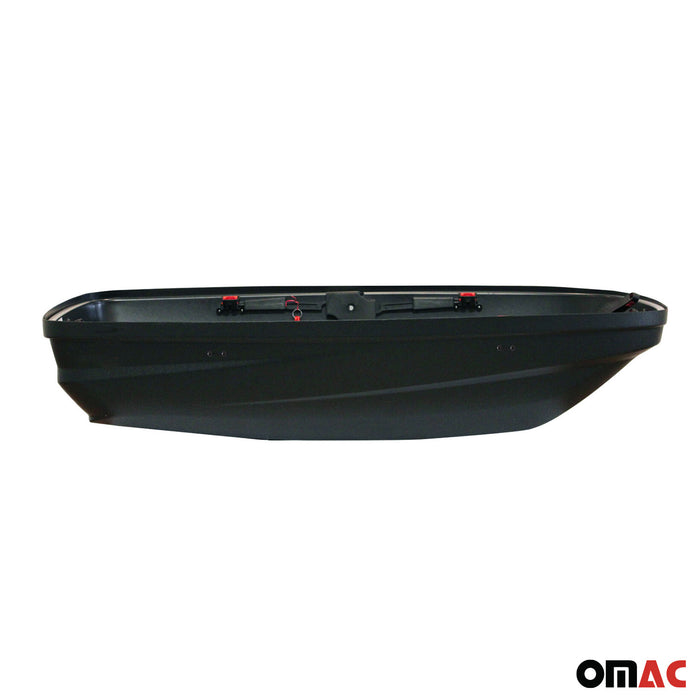 OMAC Car Rooftop Cargo Box Carrier Dual-Side Opening Luggage Storage 7.7 Cubic