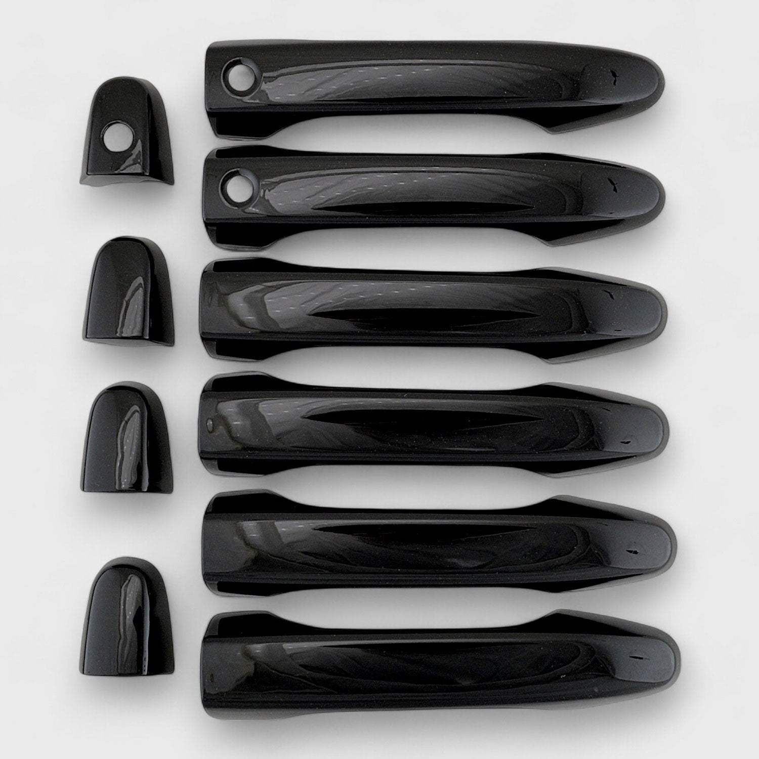 2014-2016 Honda CR-V Door Handle Cover Gloss Black 8Pcs ABS Plastic