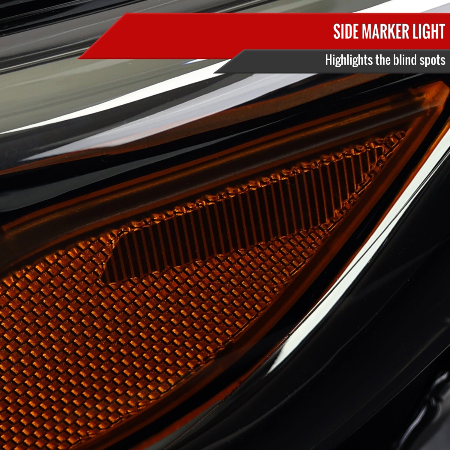 2019-2024 Chevy Malibu Factory Style Projector Headlight Matte Black/Smoke