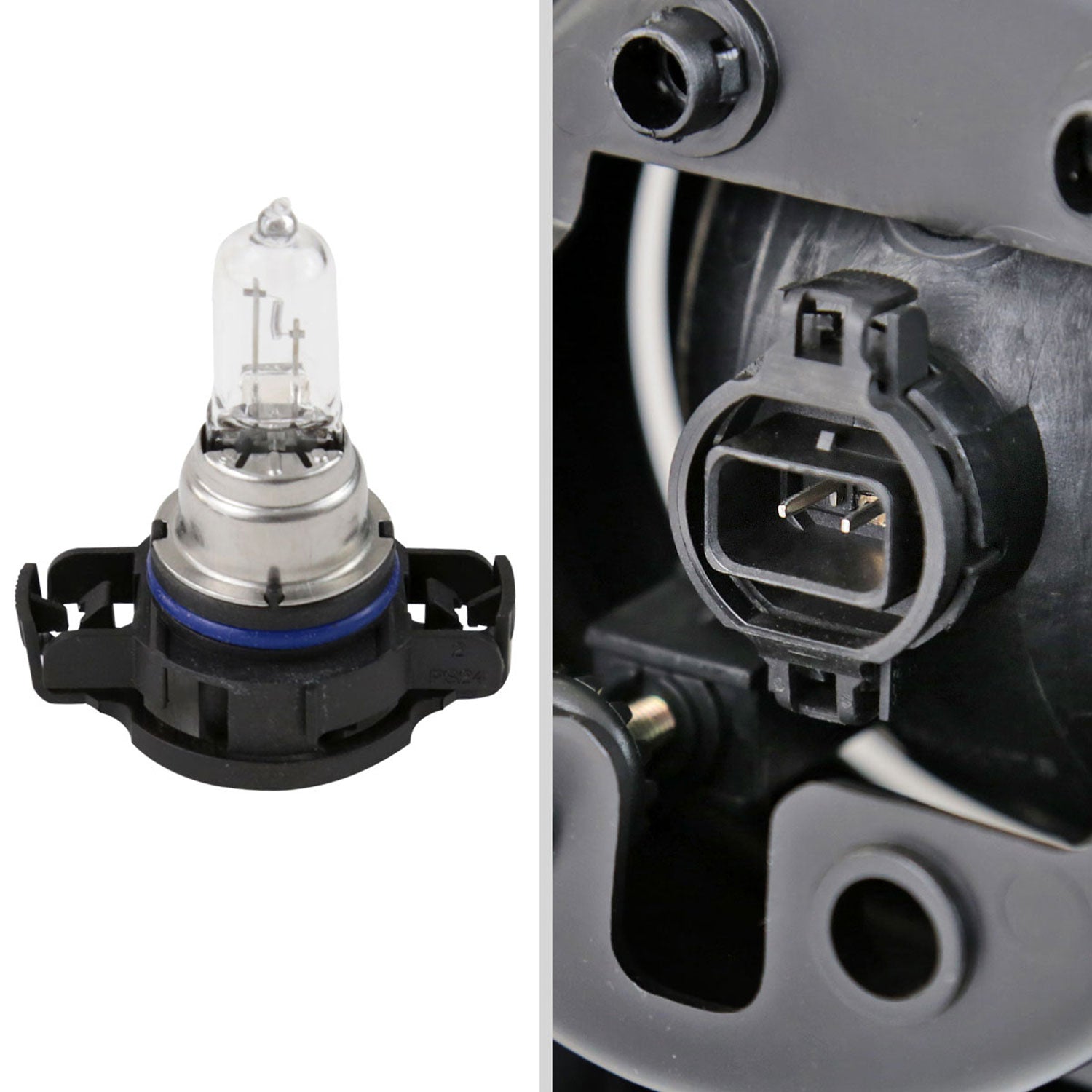 2014-2015 GMC Sierra 1500 H3 Fog Lights Chrome Housing/Clear Lens