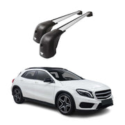 2015-2019 Mercedes GLA Class X156 Roof Racks Cross Bars Silver