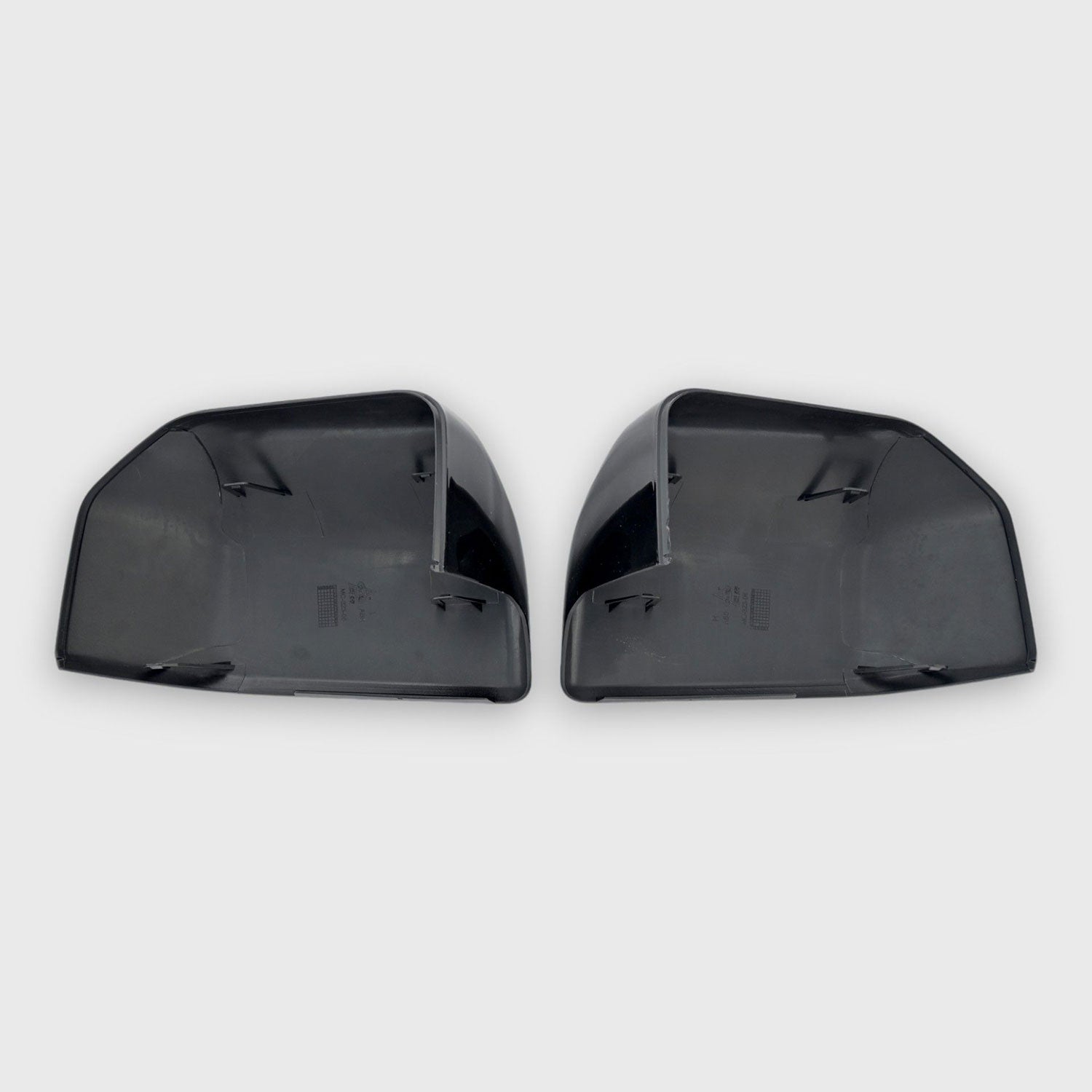 2015-2020 Ford F-150 Mirror Cover Caps Gloss Black 2Pcs ABS Plastic