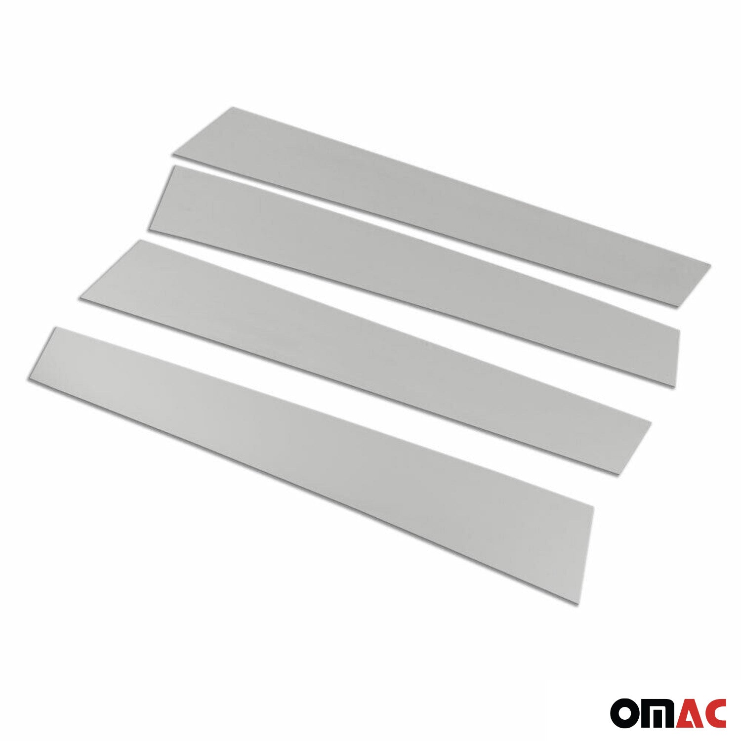 2019-2026 Toyota Corolla Sedan Window B Pillar Posts Door Trim Stainless Steel Silver 4x