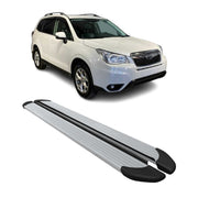 2014-2018 Subaru Forester Running Boards Side Steps Silver