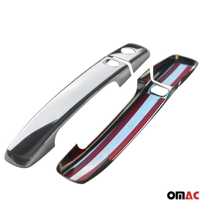 Car Door Handle Cover Protector for Suzuki Equator 2009-2012 Stainless Steel 8x
