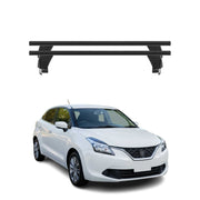2015-2022 Suzuki Baleno Roof Rack Cross Bars Black