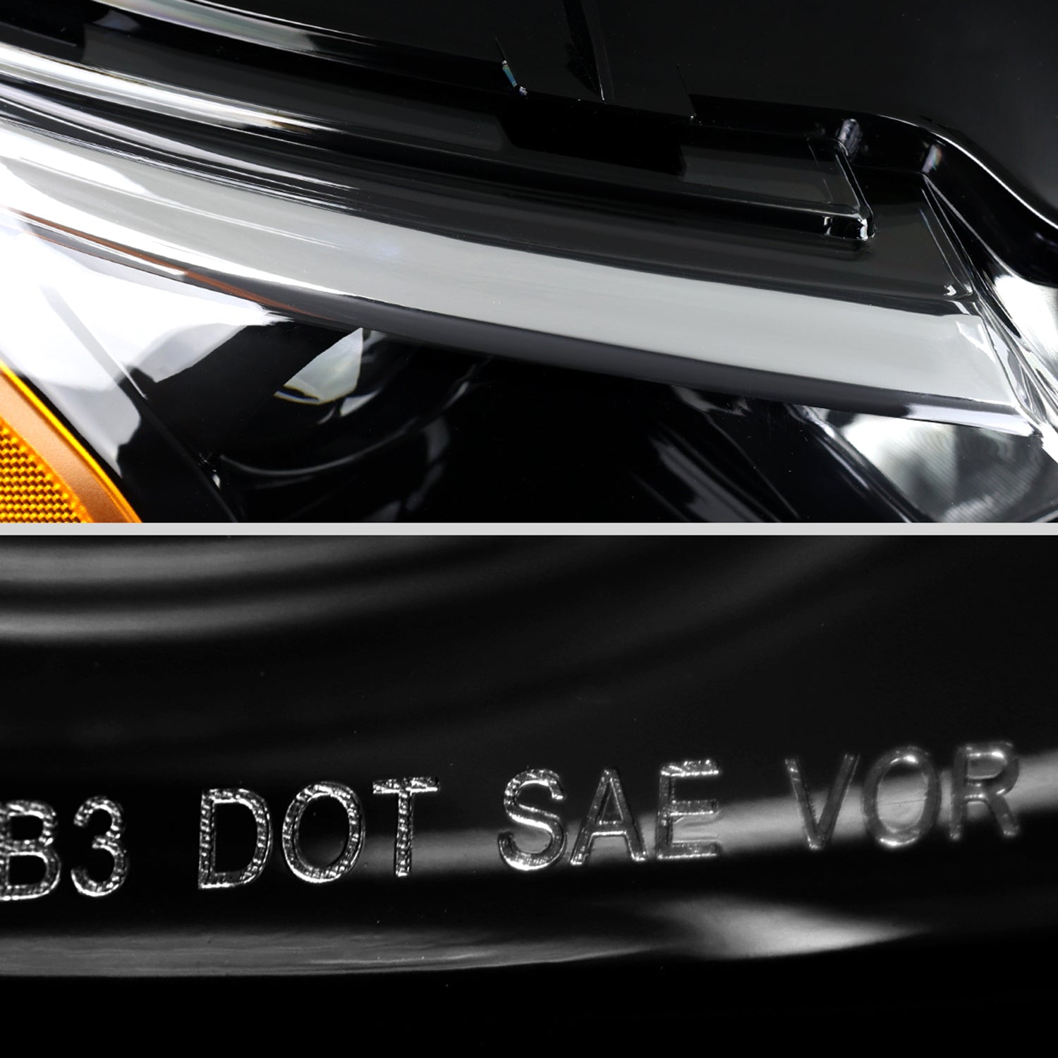 2019-2024 Chevy Malibu Factory Projector Right Passenger Side Headlight Black