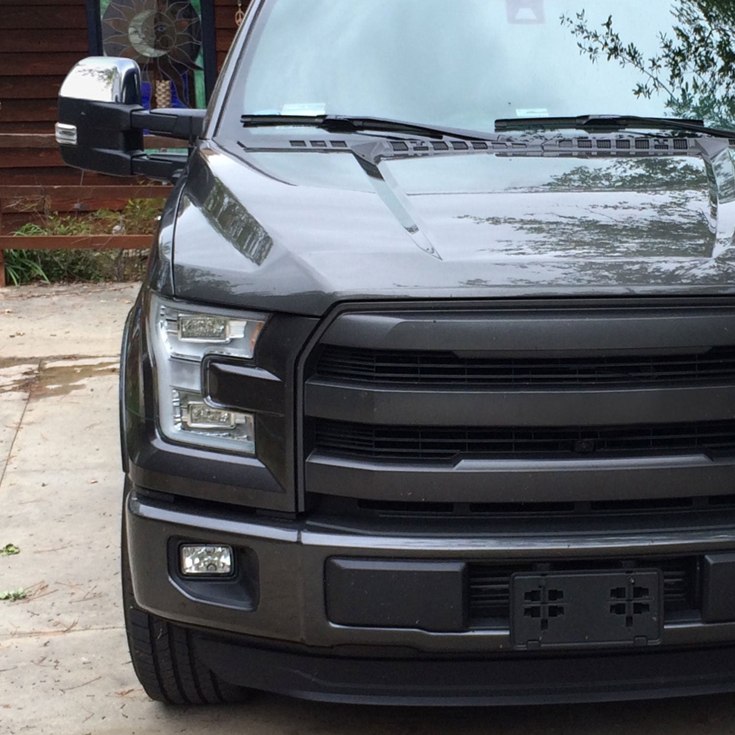 2015-2020 Ford F-150 Heated Chrome Towing Mirrors Sequential &Auxiliary Lights