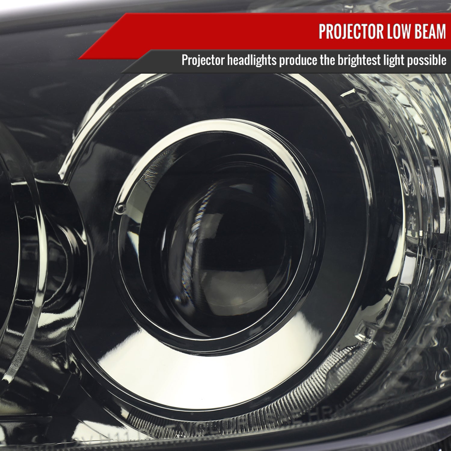 2006-2009 Toyota 4Runner SR5 Limited Projector Style Headlights Chrome/Smoke