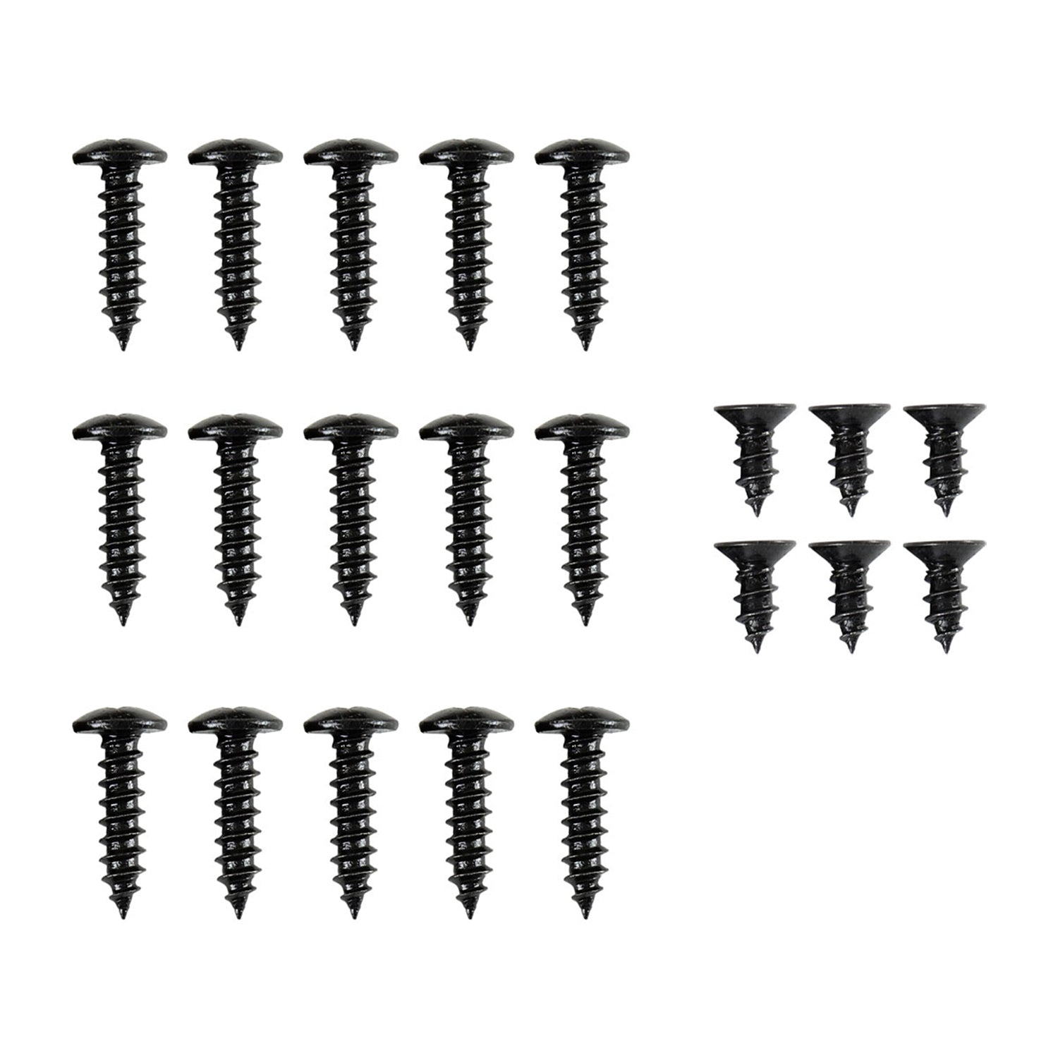 2016-2018 Chevy Camaro Matte Black Polypropylene 3Pcs Front Bumper Lip Set