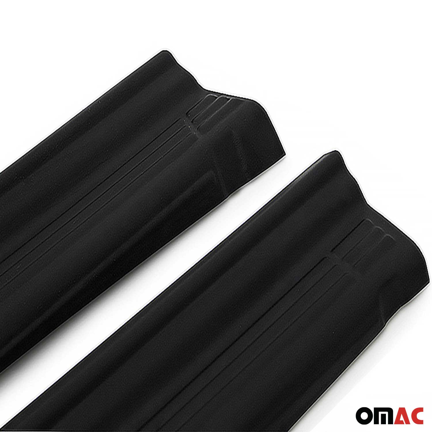 2023-2026 RAM ProMaster Door Sill Scuff Plate Scratch Protector Black 2 Pcs