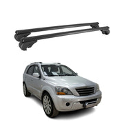 2003-2009 Kia Sorento Roof Rack Cross Bars Black