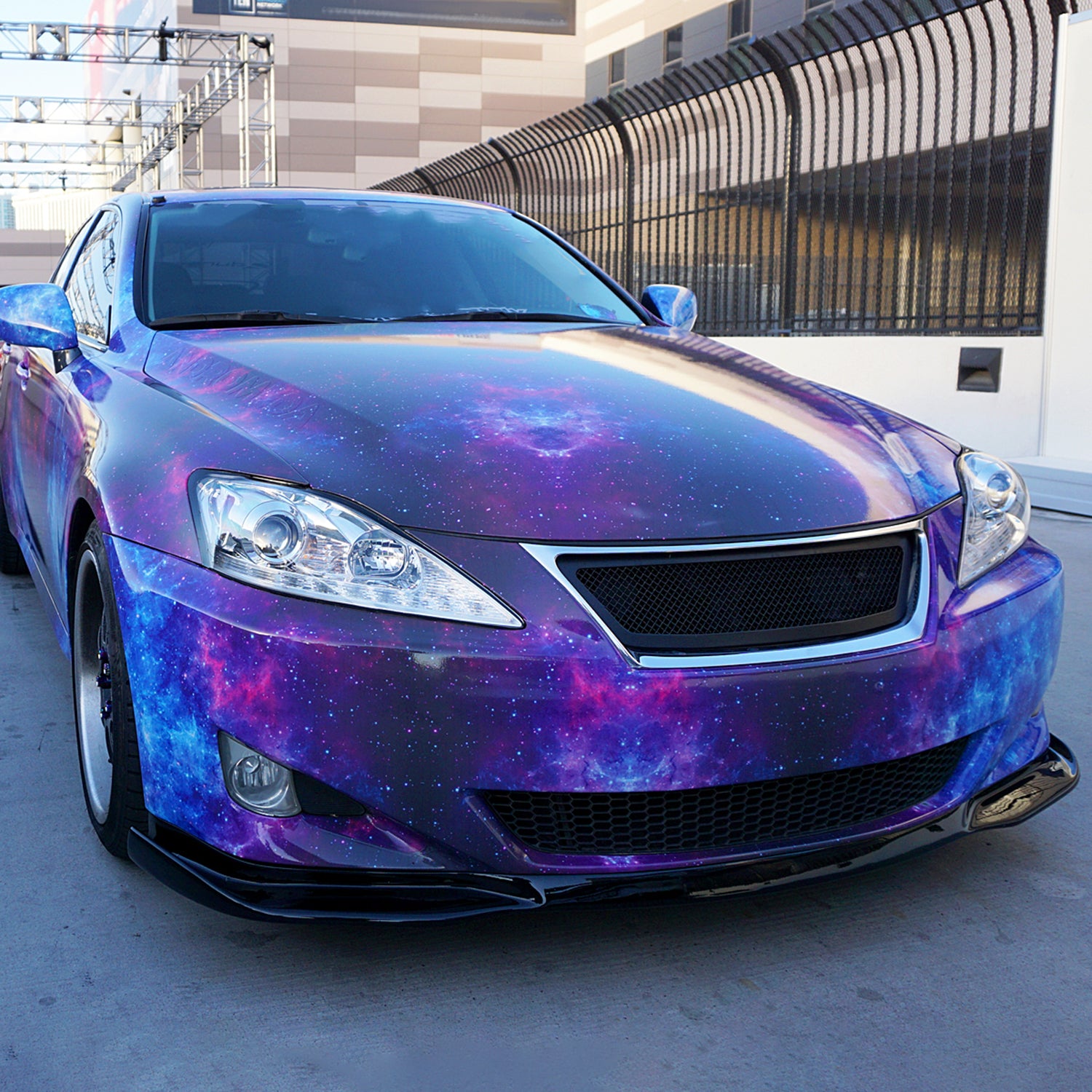 2006-2010 Lexus IS250/IS350 SMD LED Light Strip Projector Headlights Chrome