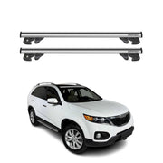 2011-2013 Kia Sorento Roof Rack Cross Bars Silver
