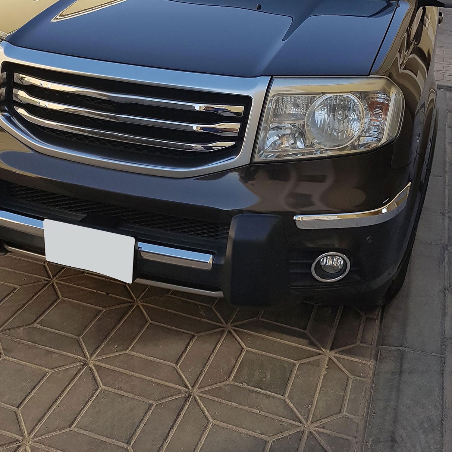 2012-2015 Honda Pilot H11 Fog Lights Kit Chrome Housing/Clear Lens