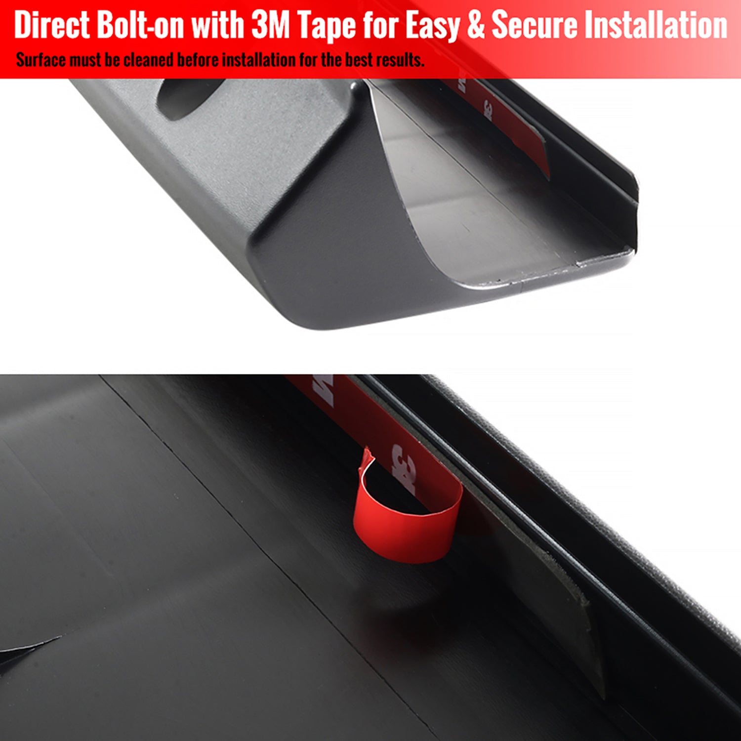 2006-2008 Dodge RAM 1500 / 2006-2009 RAM 2500 3500 Black OE Tailgate Cap Cover