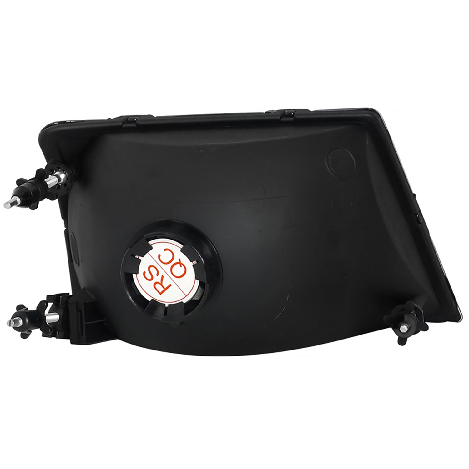 1998-2000 Ford Ranger Factory Style Crystal Headlights Matte Black/Clear Lens