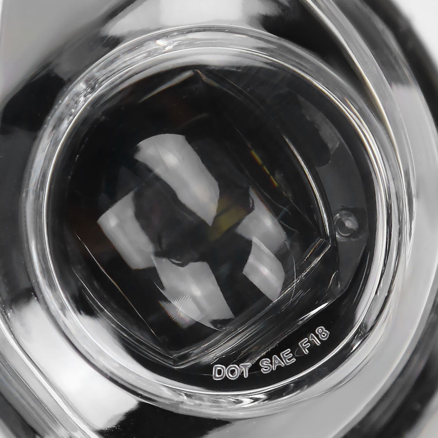 2017-2019 Mazda CX-5 LED Fog Lights Kit Chrome Housing/Clear Lens