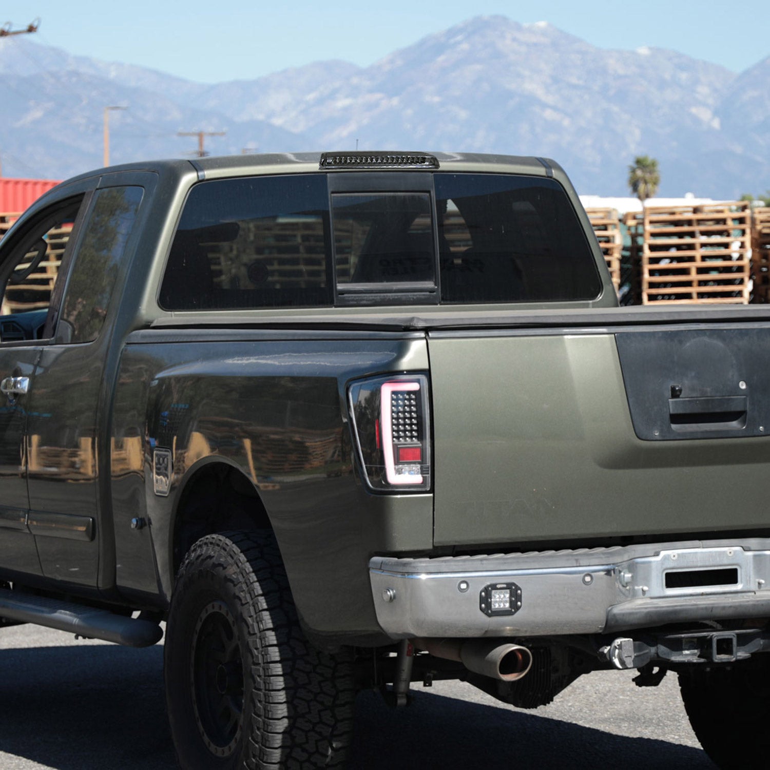 2004-2015 Nissan Titan LED 3rd Brake Light Chrome Housing/Smoke Lens