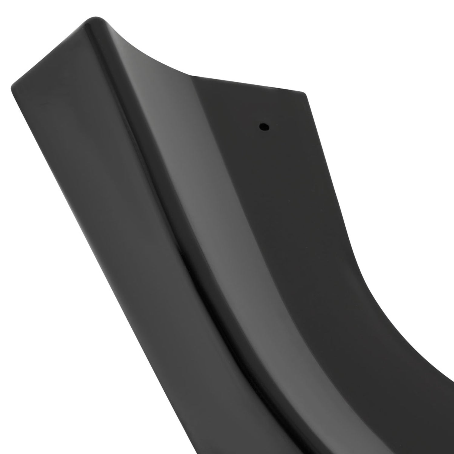 2012-2014 Mercedes W204 C Class Glossy Black Front Bumper Lip Splitter Kit