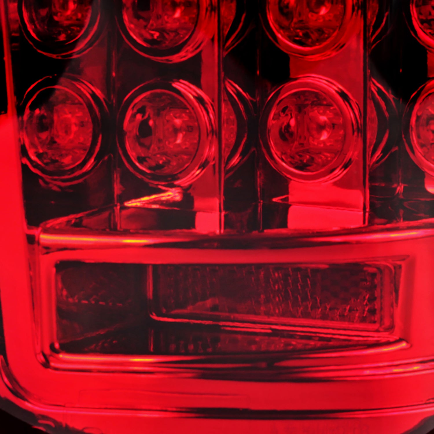 2009-2014 Ford F-150 LED Tail Lights Chrome Housing/Red Lens