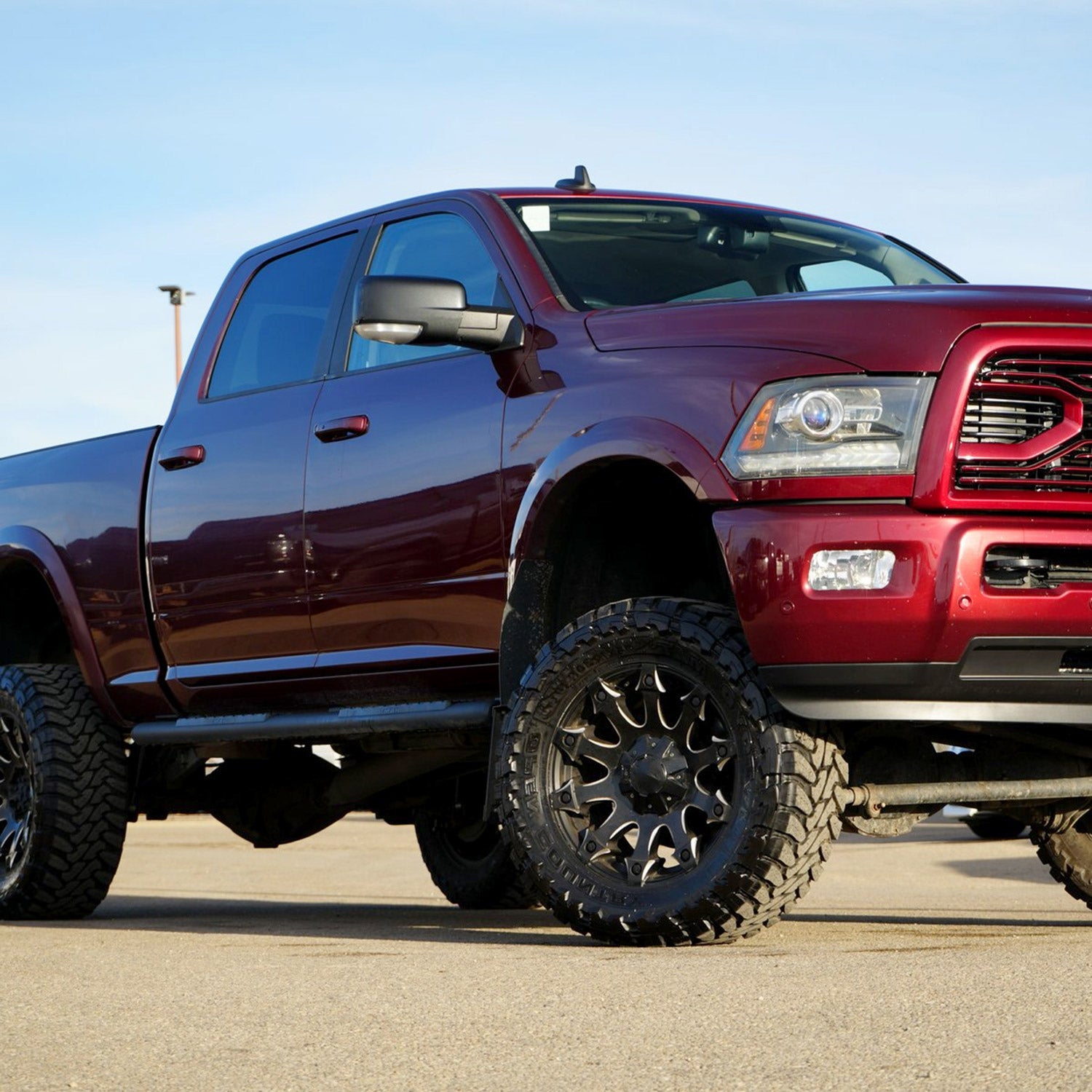 2013-2019 Dodge RAM Black Auto-Fold & Heated Side Mirror Turn Signal Passenger