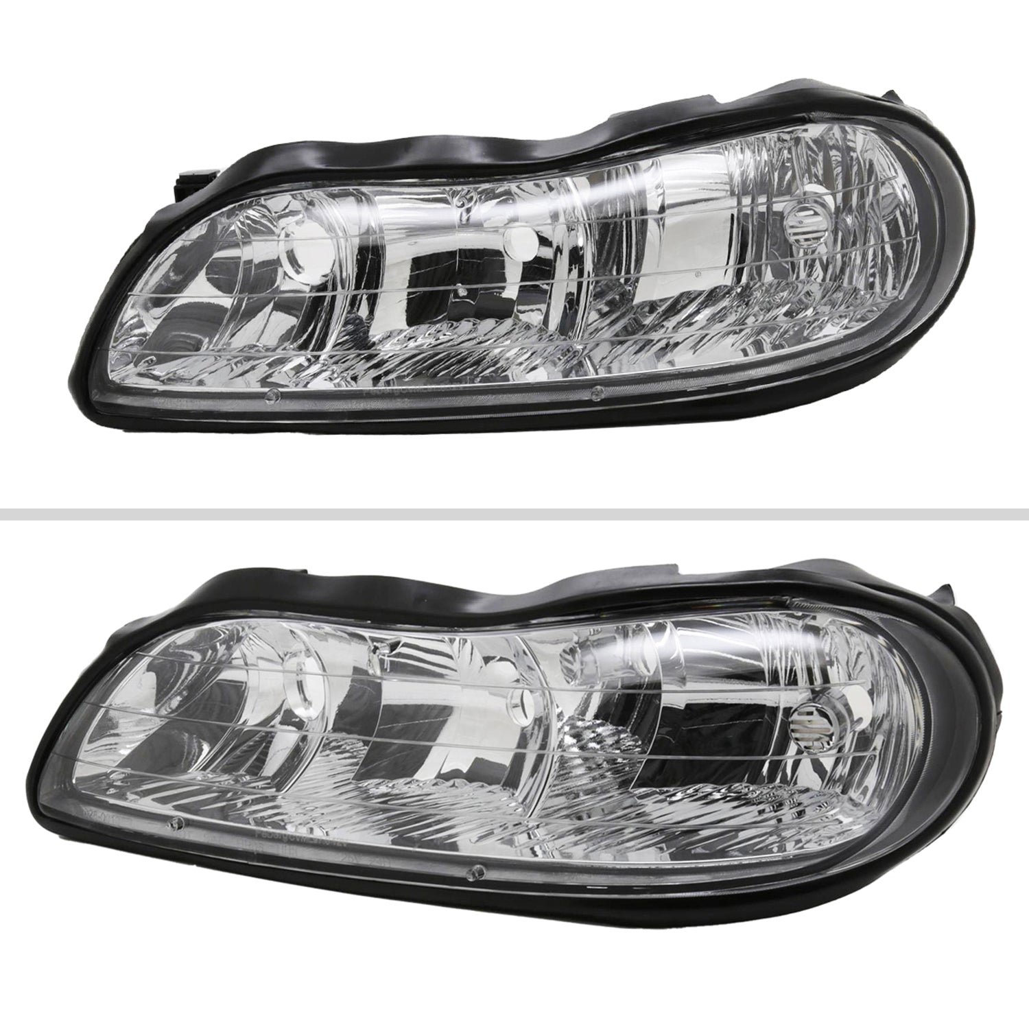 1997-1999 Oldsmobile Cutlass /Chevy Malibu /Classic Factory Headlights Chrome