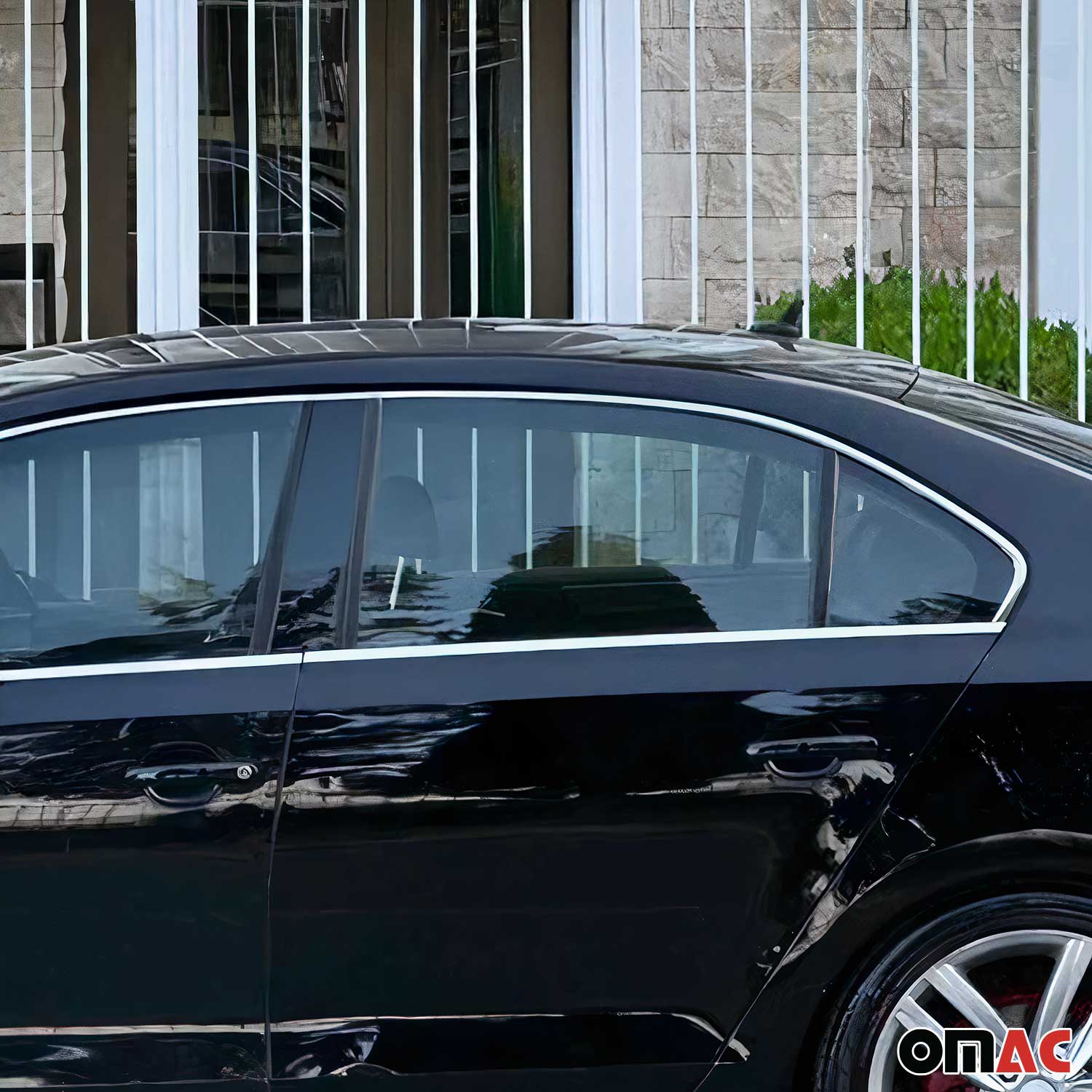 2011-2018 VW Jetta A6 Window Molding Trim Streamer Stainless Steel Silver 12 Pcs