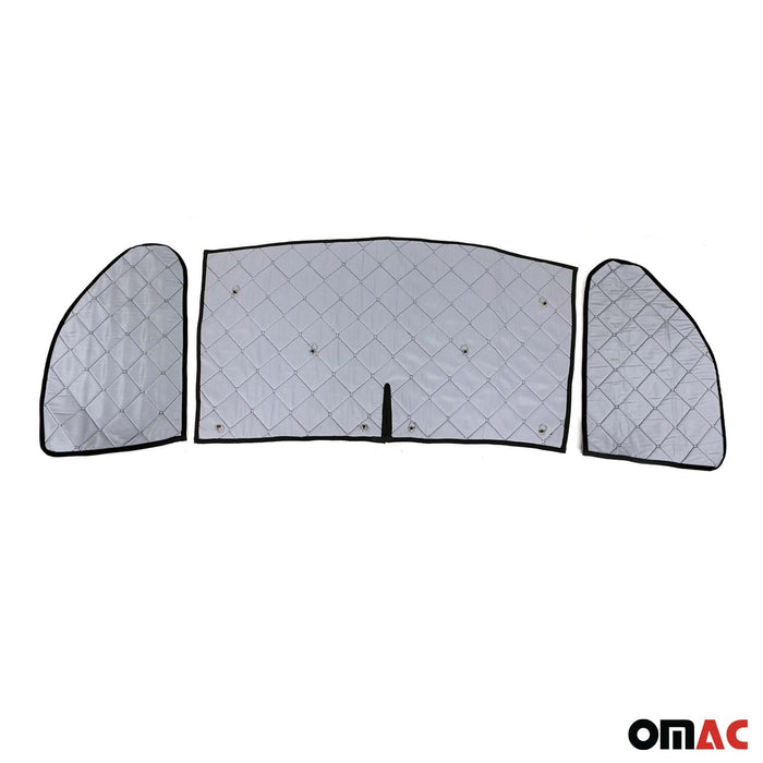 Thermal Front Windshield Magtenic for Mercedes Metris 2016-2024 Gray Black