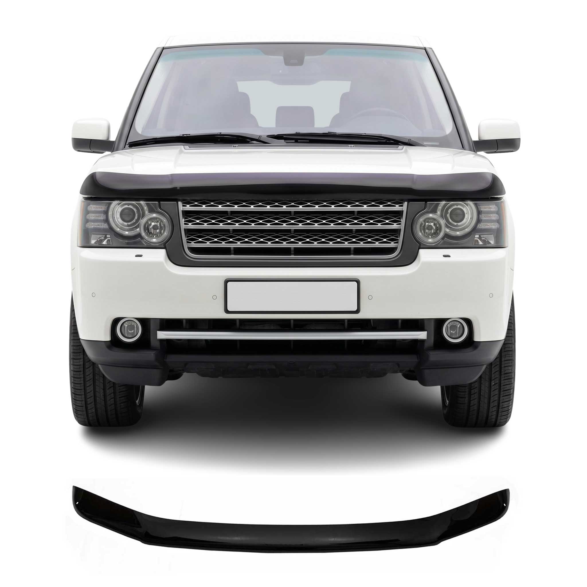 2008-2015 Land Rover LR2 Front Bug Shield Hood Deflector 1 Pc Smoke