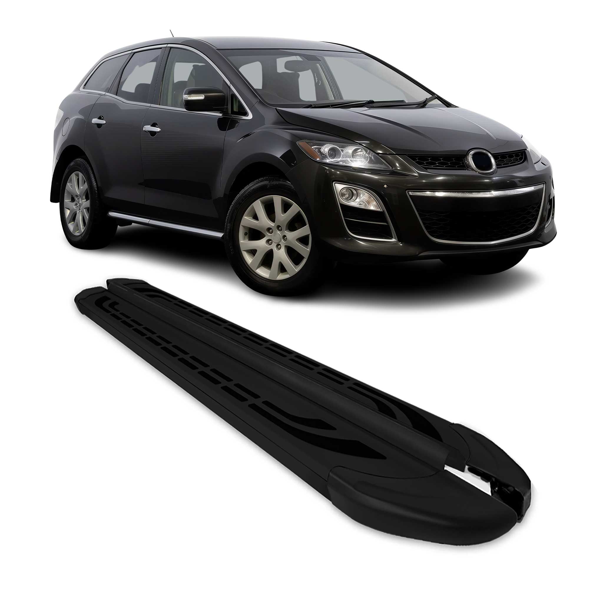 2007-2012 Mazda CX-7 Running Boards Side Steps Black