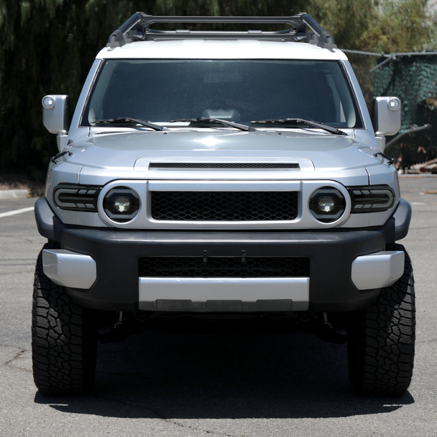 2007-2014 Toyota FJ Cruiser Full LED Projector Headlights LED Signal Smoke