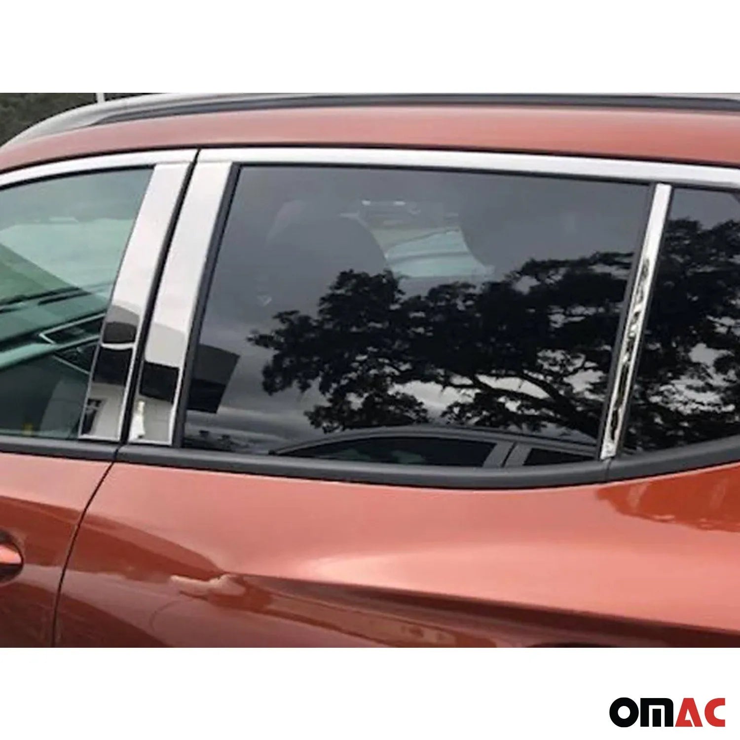 2020-2025 Buick Encore GX Stainless Steel Pillar Trim 6 Pcs