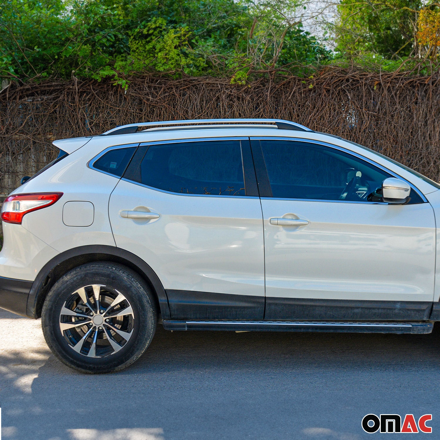 2006-2009 Land Rover Range Rover Sport Roof Rack Rails Side Rails Silver