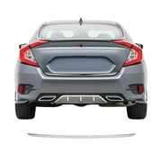 2016-2021 Honda Civic Sedan Rear Trunk Molding Trim Stainless Steel