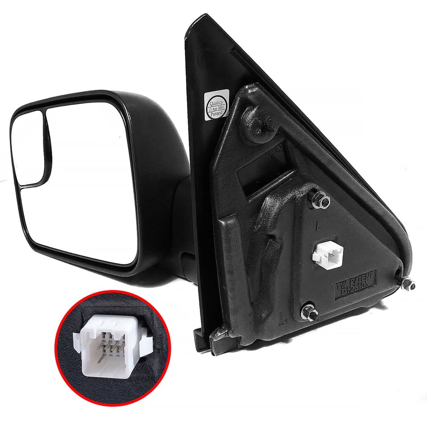 2002-2009 Dodge RAM Power Adjustable, Heated, & Manual Fold Towing Mirrors