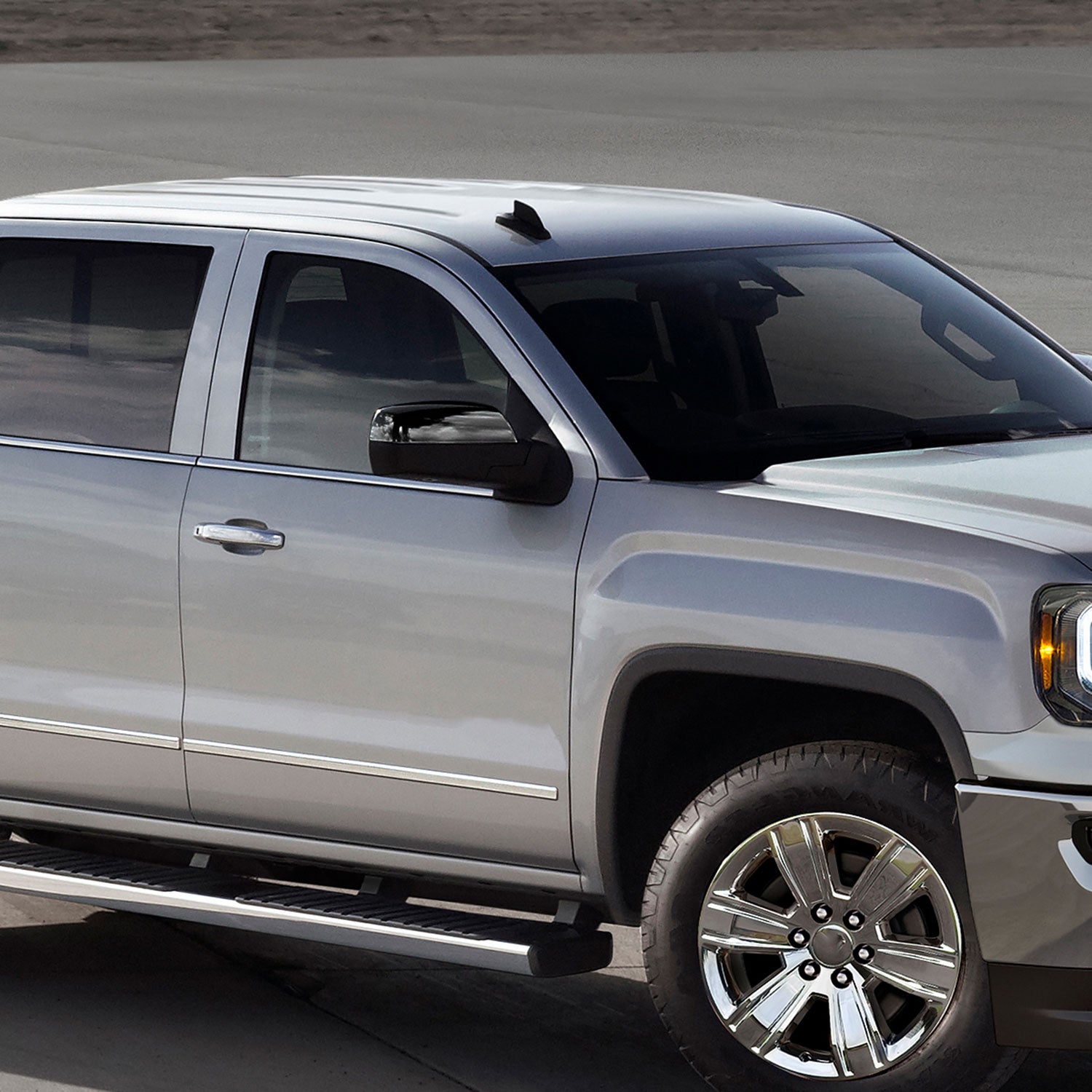 2014-2018 Chevy Silverado/GMC Sierra Glossy Heated Side Mirror Passenger Side