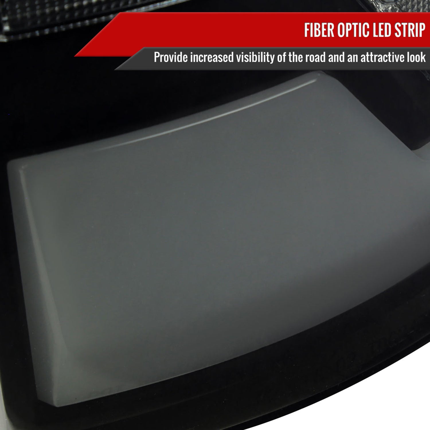 2002-2006 Dodge RAM 1500/2500/3500 White LED Bar Tail Lights Matte Black/Smoke